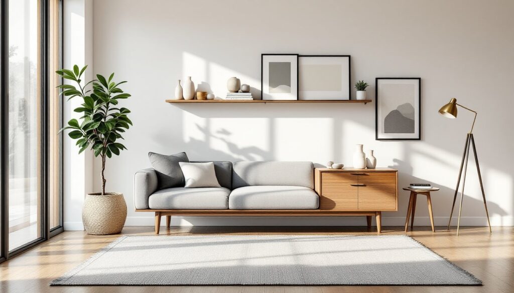 mid century interior decor