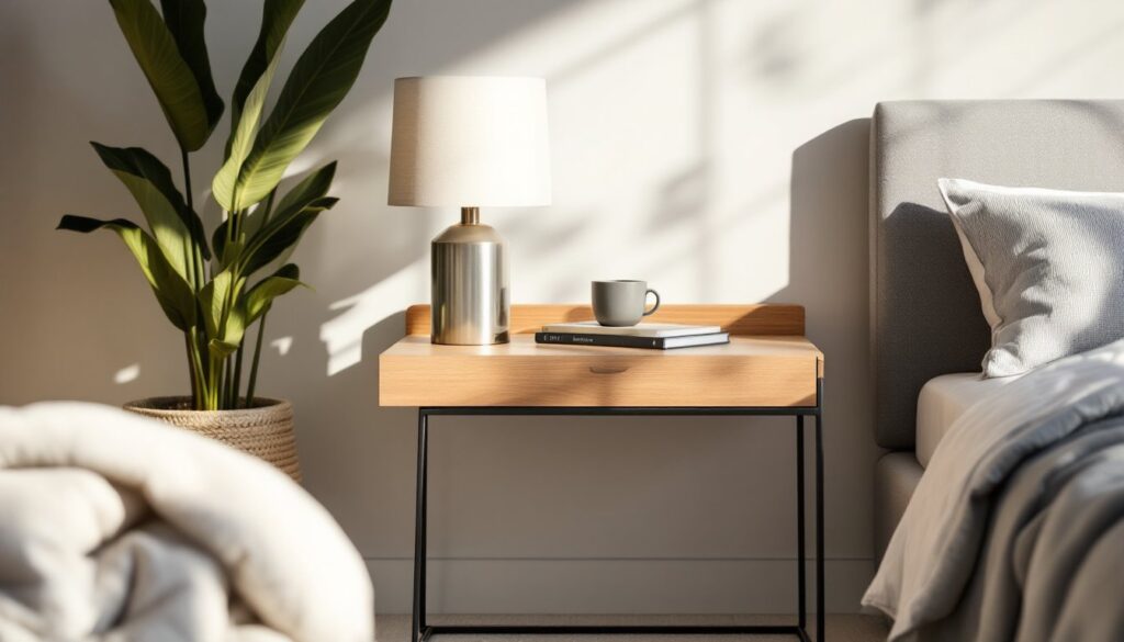 modern contemporary bedside table