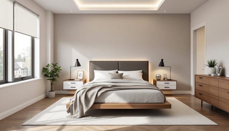 modern style bedroom sets